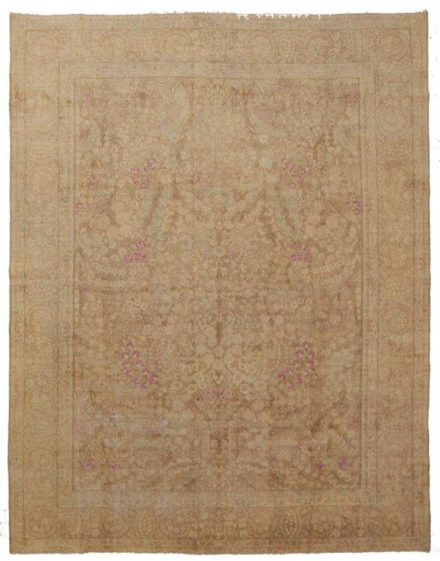 Distressed Persian Rug